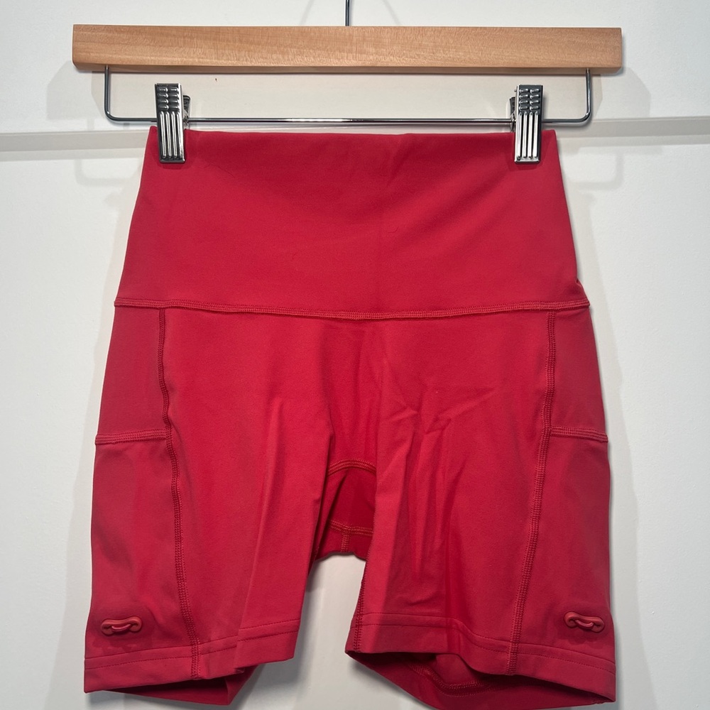 Gymshark Red Women's Bike Shorts